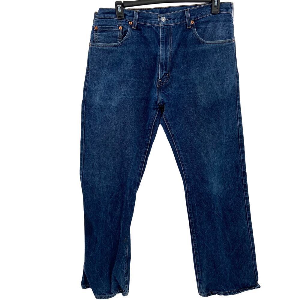 Levi's 517 Jeans Relaxed Straight Men's 38 x 32 Medium Wash Denim